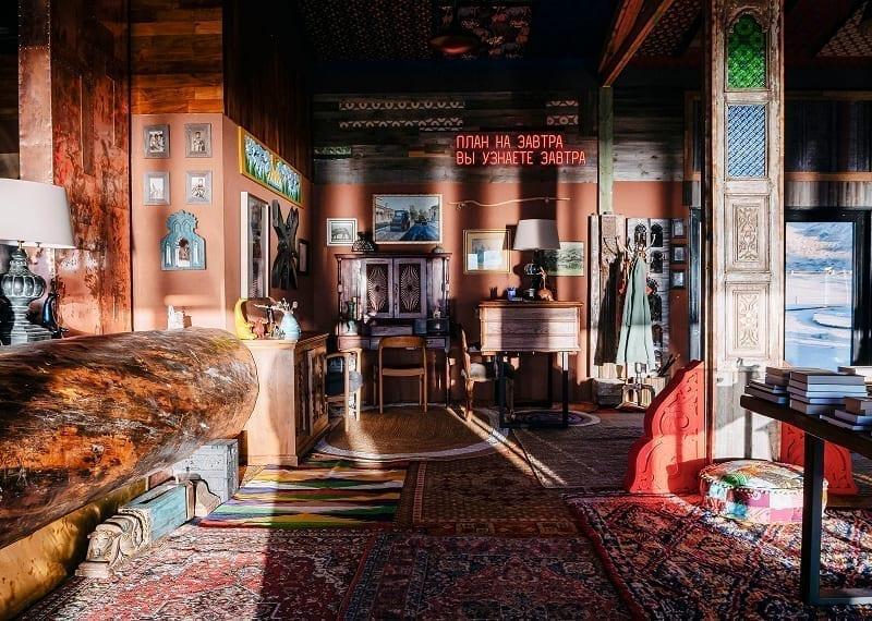 Интерьер общего пространства Дома приёмов